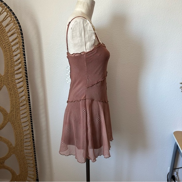 UO Moxie Mesh Mini Slip Dress - Picture 5 of 5